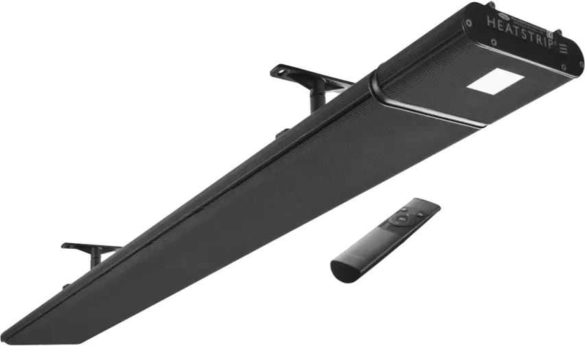 HEATSTRIP Runway 2400 W Noir — GDRB2400EU, vue 1