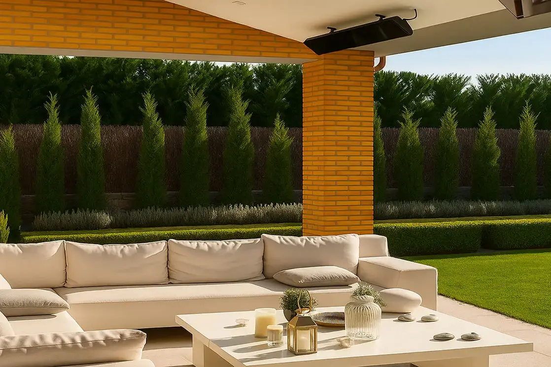 Chauffage radiant pour loggia : chaleur douce pour un espace semi-ouvert