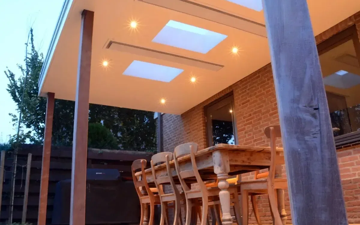 Chauffage de terrasse électrique infrarouge