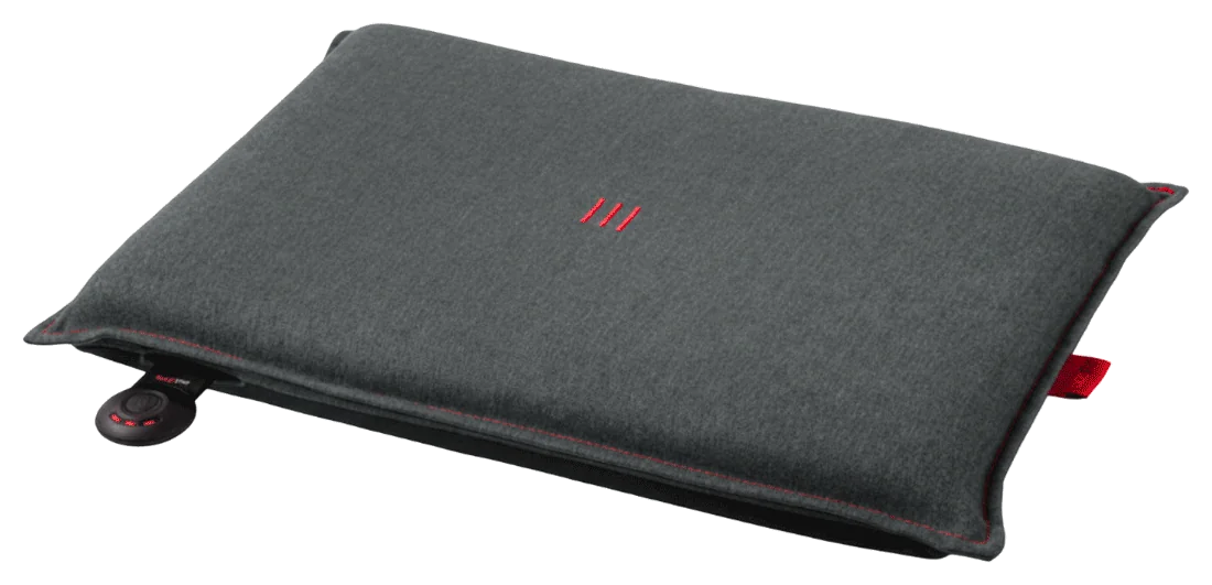Coussin chauffant Heatme SMART 30×40 – Graphite Photo du Coussin chauffant Heatme SMART pour terrasse extérieure