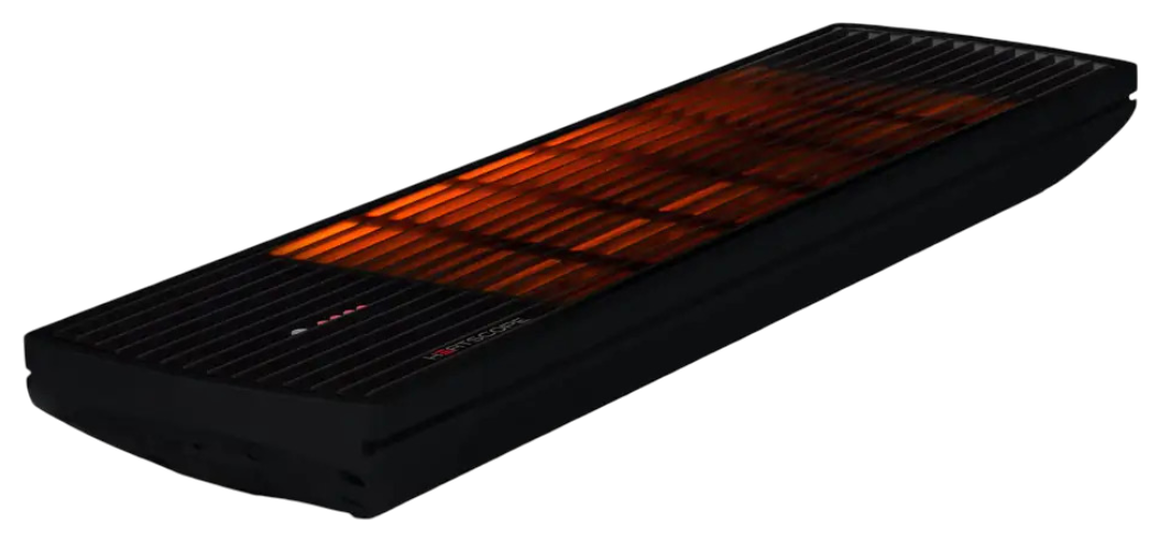 Chauffage Heatscope Spot 2200W noir télécommande infrarouge design terrasse