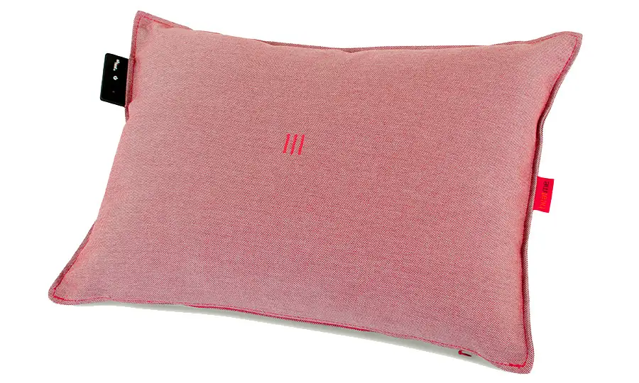 Coussin chauffant Heatme Home scarlet rouge 8h batterie terrasse chauffé premium Coussin chauffant Heatme Home scarlet rouge 8h batterie terrasse chauffé premium