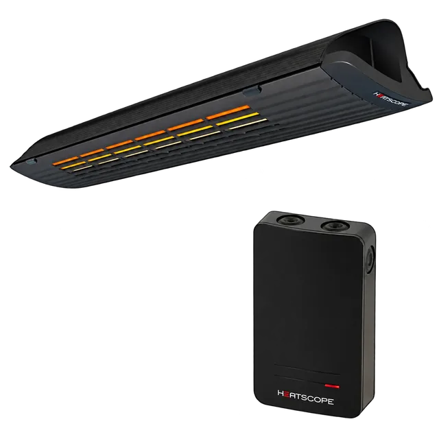 HEATSCOPE NEXT 3000 W noir + Smartbox Somfy — MHS-NM3000AB+MHS-SBOXSAB