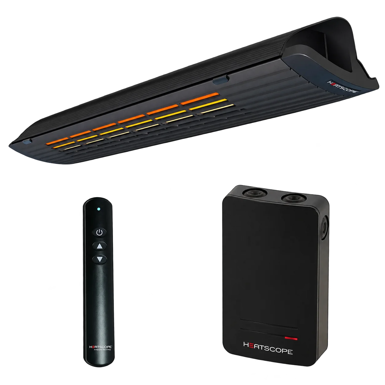 HEATSCOPE NEXT 3000 W noir + Smartbox télécommande