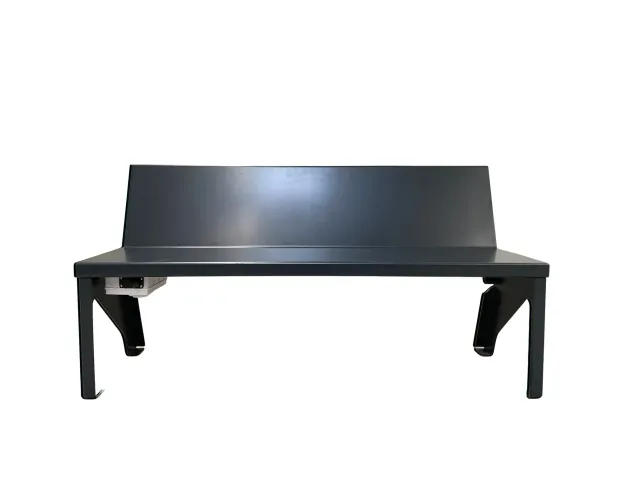 Banc chauffant – Anthracite – 1,20 m – Roulettes rétractables : non — BC2000B.1