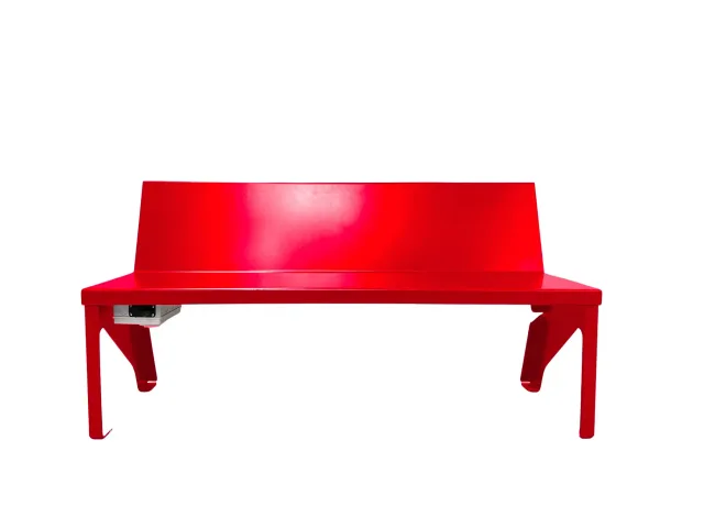 Banc chauffant – RAL de votre choix – 1,20 m – Roulettes rétractables : non — BC2000B.5
