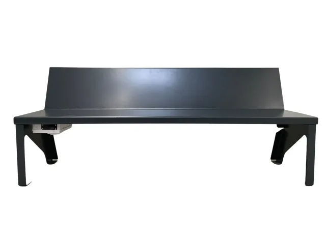 Banc chauffant – Anthracite – 2,00 m – Roulettes rétractables : non — BC2000B.3