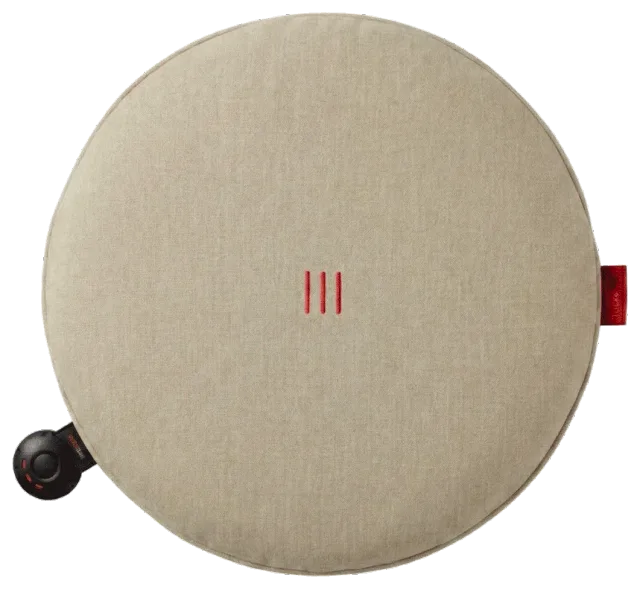 Coussin chauffant Heatme SMART rond Ø40 – Sable — HTM-SP-R40-3659