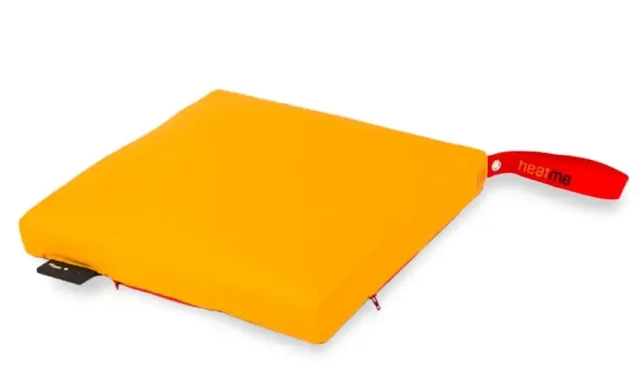 Coussin chauffant sans fil heatme CLASSIC 40×40 – Jaune — HTM-CL-03