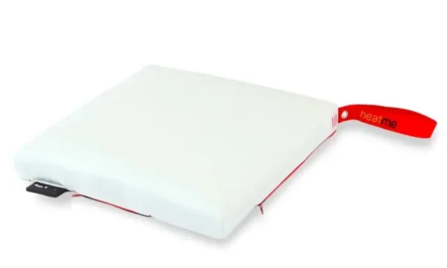 Coussin chauffant sans fil heatme CLASSIC 40×40 – Blanc — HTM-SS-00