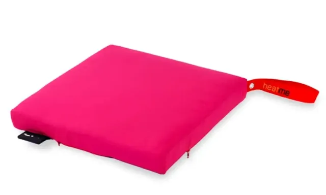 Coussin chauffant sans fil heatme CLASSIC 40×40 – Rose — HTM-CL-57
