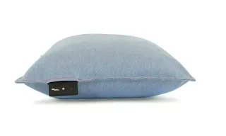 Coussin chauffant heatme HOME — bleu ciel — détail de la commande
