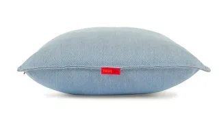 Coussin chauffant heatme HOME — bleu ciel — détail de l’étiquette