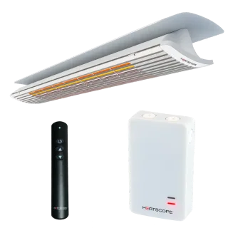 HEATSCOPE NEXT 3000 W blanc + Smartbox télécommande — MHS-NM3000WT+MHS-SBOXIWT, miniature 1