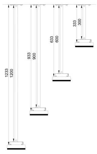 Rallonge Heatstrip Design THHAC-006 — 600 mm, miniature 2