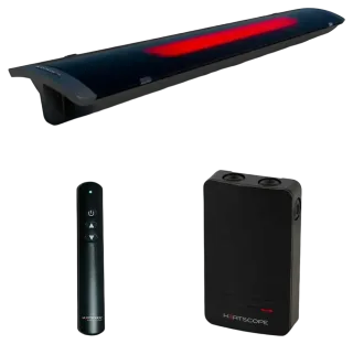 Heatscope® Pure All Black 3000 W + Somfy — MHS-PE3000AB+MHS-SBOXSAB, miniature 1
