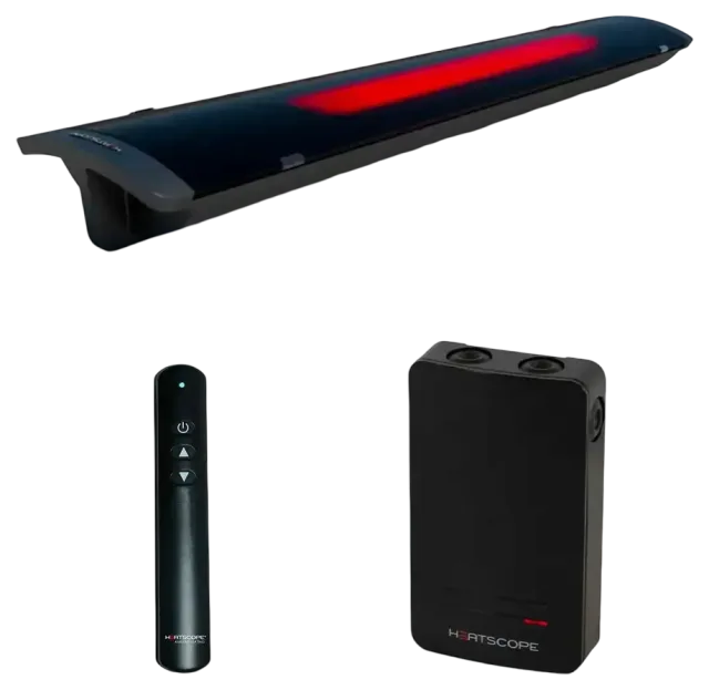 Heatscope® Pure All Black 3000 W + Smartbox Télécommande — MHS-PE3000AB+MHS-SBOXIAB