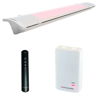 Heatscope® Pure White 3000 W + Somfy — MHS-PE3000WT+MHS-SBOXSWT, miniature 1